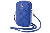 Puhelin - Muut lisävarusteet - GUESS Zip Quilted 4G bag - blue - 3666339213985
