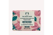 Vartalonhoito - The Body Shop British Rose Cleansing Face & Body Bar - 5028197250997