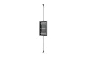 Seinäkiinnitys, AV-kiinnikkeet & AV-kalusteet - Multibrackets M Pro Series enclosure - medium - for flat panel - high brightness wire - black RAL 9005 - Max 50 kg - recommended for 46" - 7340234810406