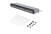 Lisätarvikkeet - StarTech.com Startech patch panel - 1U - 19" - 110 punch-down - TAA Compliant - C6APANELSTP241UPD
