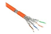 Verkkokaapelit - Alcasa electronik Good Connections bulk cable - orange - Oranssi - GC-N0061