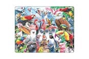Palapelit - Larsen Puzzles Palapeli Iloiset linnut - 115-palainen, Maxi (36,5x28 2D Palapelit - CZ5