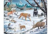 Palapelit - Larsen Puzzles Palapeli Talven villieläimet Siperiassa ja Koillis 2D Palapelit - FH34