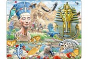 Palapelit - Larsen Puzzles Palapeli Sfinksi ja pyramidit - 85-palainen, Maxi ( 2D Palapelit - HL11