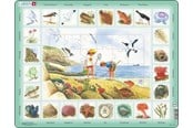 Palapelit - Larsen Puzzles Palapeli Nature Puzzle: Ranta - 48-palainen, Max 2D Palapelit - NA2