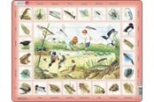 Palapelit - Larsen Puzzles Palapeli Nature Puzzle: Lampi - 48-palainen, Maxi ( 2D Palapelit - NA3