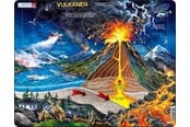 Palapelit - Larsen Puzzles Palapeli Tulivuoret - 70-palainen, Maxi (36.5x28.5 c 2D Palapelit - NB2