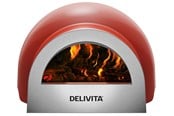 Grillit ja tarvikkeet - Delivita Origin Wood-Fired Pizza Oven Chilli Red - DEL-4003