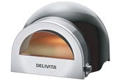 Grillit ja tarvikkeet - Delivita Flow Dual-Fuel Pizza Oven Very Black - DEL-5001