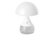 Valaisimet - EGLO GLITTER PÖYTÄVALAISIN H210 RGBW TOUCH VALKOINEN/LÄPINÄK. - 75987