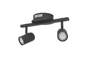 Valaisimet - EGLO MONTEMURRO SPOTTIKISKO L320 2L MUSTA - 902705