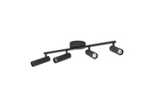 Valaisimet - EGLO VALPROTO SPOTTIKISKO L550 4L CCT MUSTA/MUSTA - 902699