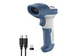 Viivakoodinlukijat - Inateck BCST-73 - 1D/2D | USB/Bluetooth/2.4GHz - BCST-73_white blue