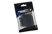Kaapelihyllyt, Kaapelisukat & Kaapelisiteet - CableMod PRO Bridged Cable Comb Kit - Black - CM-COM-BKIT-PBPK-R