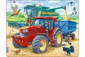 Palapelit - Larsen Puzzles Palapeli Sadonkorjuu - 39-palainen, Maxi (36,5x28,5cm) 2D Palapelit - PG9