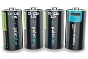 Akut ja Paristot - paleblue Pale Blue Voyager CR123 Battery 4-pack of CR123 i - PB-CR123A-2G