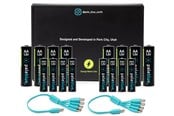 Akut ja Paristot - paleblue Pale Blue Voyager Sustainability Kit 8xAA/8xAAA U - PB-SK-2