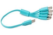 USB kaapelit - paleblue Pale Blue Cable USB-C to USB-C 4 charging ports 1 - PB-USBCL-4C