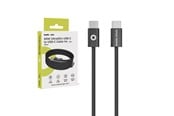 USB kaapelit - Mobile Origin CB11 60W UltraSlim USB-C to USB-C Cable 1m - Black - MO-USC-CB11-BLK