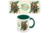 Fanituotteet - Pyramid - The Legend Of Zelda: Tears Of The Kingdom (Link Unleashed) 11oz/315ml Coloured Inner and Handle Ceramic Mug - Mukit - 5050574279222