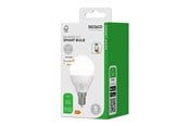 Smart Home - Älykoti - Deltaco LED-lamppu, E14, himmennettävä, 2700K-6500K, G45, 4,9W, WiFi - SH-LE14G45CCTC