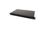 Lisätarvikkeet - Roline patch panel (blank) - 1U - optic for keystones - 21.17.0351