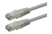 Verkkokaapelit - Roline patch cable - 1.5 m - grey RAL 7035 - Harmaa - 21.51.0823