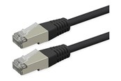 Verkkokaapelit - Roline patch cable - 1.5 m - black pantone 3C - Musta - 21.51.0828