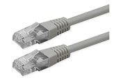 Verkkokaapelit - Roline patch cable - 1.5 m - grey RAL 7035 - Harmaa - 21.51.0923