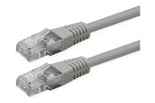Verkkokaapelit - Roline patch cable - 10 m - grey RAL 7035 - Harmaa - 21.51.0940
