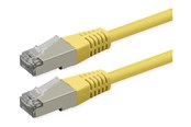 Verkkokaapelit - Roline patch cable - 30 cm - yellow pantone 135C - Keltainen - 21.51.1312