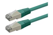 Verkkokaapelit - Roline patch cable - 1 m - green pantone 3278C - Vihreä - 21.51.1333