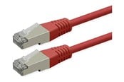 Verkkokaapelit - Roline patch cable - 7 m - red pantone 199C - Punainen - 21.51.1371