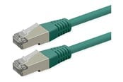 Verkkokaapelit - Roline patch cable - 7 m - green pantone 3278C - Vihreä - 21.51.1373