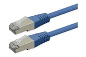 Verkkokaapelit - Roline patch cable - 10 m - blue pantone 7462C - Sininen - 21.51.1384