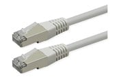 Verkkokaapelit - Roline patch cable - 10 m - white RAL 9003 - Valkoinen - 21.51.1386