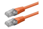 Verkkokaapelit - Roline patch cable - 30 cm - orange pantone 1575C - Oranssi - 21.51.1517