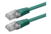 Verkkokaapelit - Roline patch cable - 2 m - green pantone 3278C - Vihreä - 21.51.1543