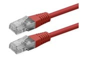 Verkkokaapelit - Roline patch cable - 3 m - red pantone 199C - Punainen - 21.51.1551