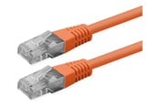 Verkkokaapelit - Roline patch cable - 3 m - orange pantone 1575C - Oranssi - 21.51.1557