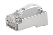 Verkkokaapelit - Roline network connector - silver - Hopea - 21.17.3146