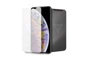 Puhelintarvikkeet - Näytönsuojat - GUESS Invisible Logo Tempered Glass for iPhone Xs Max - 3700740439166
