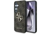 Puhelin - Kannet ja kotelot - GUESS Big 4G Logo Classic Logo Case for Samsung Galaxy S25 Plus Brown - 3666339477271