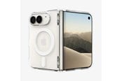 Puhelin - Kannet ja kotelot - Spigen Ultra Hybrid Pro MagSafe - Clear white - iPhone Duo - ACS11688