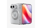 Puhelin - Kannet ja kotelot - Spigen Ultra Hybrid Pro S MagSafe - Clear white - iPhone Duo - ACS11782
