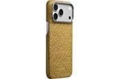 Puhelin - Kannet ja kotelot - PITAKA Edge Case - Wind Over Wheat Golden Drift-01* - iPhone 18 Pro Max/17 Pro Max - KI1827PM