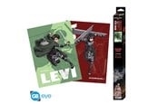Fanituotteet - GB Eye - Attack On Titan - Set of 2 Posters - Levi And Mika - Juliste - GBYDCO054