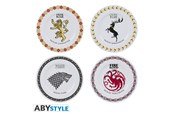 Fanituotteet - ABYstyle - Game Of Thrones - Set Of 4 Plates (Houses) - ABYTAB008