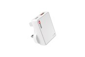 Puhelin - Adapterit & Laturit - SKross Slim UNITED KINGDOM 30W GaN Charger USB-A USB-C - UK plug - 21701-UK