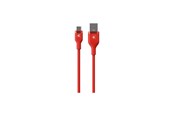 USB kaapelit - SKross Daily Cable 120cm 15W USB-A to USB-C - Red - 21402